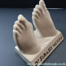 Load image into Gallery viewer, 1930s ROYAL DOULTON Ceramic Feet. Very Rare Dr Scholl’s Advertising Display. Very Quirky &amp; Sculptural
