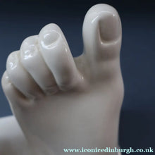 Load image into Gallery viewer, 1930s ROYAL DOULTON Ceramic Feet. Very Rare Dr Scholl’s Advertising Display. Very Quirky &amp; Sculptural
