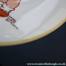 Load image into Gallery viewer, 1930s SHELLEY POTTERY Mabel Lucie Attwell Side Plate. Girls Playing with Boo Boos.  7 inches
