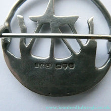 Load image into Gallery viewer, Vintage 1930s SHIPTON &amp; Co. Brooch with Viking Ship Pattern. Chester Hallmark for 1936 Media 1 of 12
