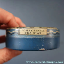 Load image into Gallery viewer, SCOTTISH HISTORY INTEREST. Rare 1950s Shirley Temple SAMPLE Biscuits Tin. Sunshine Biscuits, Glasgow
