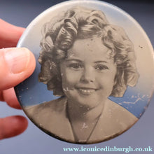 Load image into Gallery viewer, SCOTTISH HISTORY INTEREST. Rare 1950s Shirley Temple SAMPLE Biscuits Tin. Sunshine Biscuits, Glasgow
