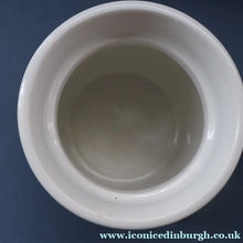 Load image into Gallery viewer, 1930s TG Green CORNISHWARE Lidded Storage Jar for BARLEY. 5 Inches in Height. Black Shield Mark
