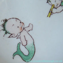 Load image into Gallery viewer, 1930s Shelley Baby's Bowl with Mermaid and Boo Boo
