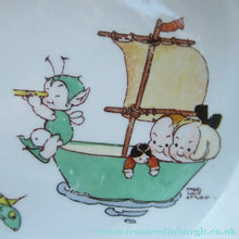 Load image into Gallery viewer, 1930s Shelley Baby's Bowl with Mermaid and Boo Boo
