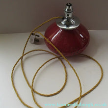 Load image into Gallery viewer, 1930s WMF Ikora Lamp Art Deco Glass - Internal Light WORKING
