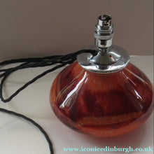 Load image into Gallery viewer, 1930s WMF Ikora Lamp Art Deco Glass - Internal Light WORKING
