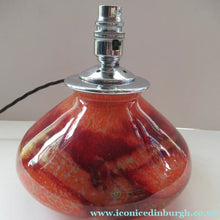 Load image into Gallery viewer, 1930s WMF Ikora Lamp Art Deco Glass - Internal Light WORKING
