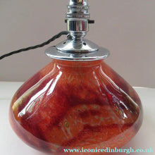 Load image into Gallery viewer, 1930s WMF Ikora Lamp Art Deco Glass - Internal Light WORKING

