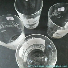 Load image into Gallery viewer, Glasgow Empire Exhibition 1938 Souvenir Drinking Glasses or Tumblers An Clachan
