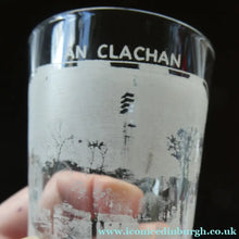Load image into Gallery viewer, Glasgow Empire Exhibition 1938 Souvenir Drinking Glasses or Tumblers An Clachan
