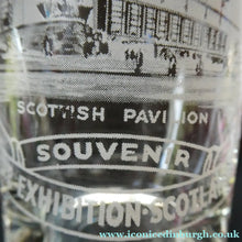 Load image into Gallery viewer, 1938 Glasgow Exhibition Glasses. 1951 Festival of Britain Glass
