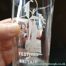Load image into Gallery viewer, 1938 Glasgow Exhibition Glasses. 1951 Festival of Britain Glass
