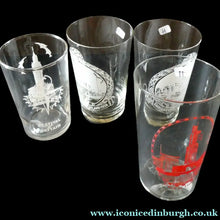 Load image into Gallery viewer, 1938 Glasgow Exhibition Glasses. 1951 Festival of Britain Glass
