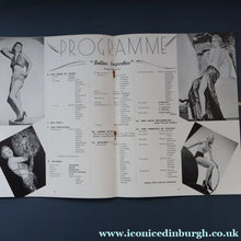 Load image into Gallery viewer, Rare THEATRICAL INTEREST 1938 Restaurant Programme for the "Folies Superbes" at The London Casino, Soho. In excellent condition

