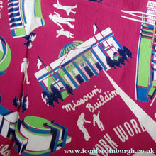 Load image into Gallery viewer, Rare 1939 New York International World's Fair Souvenir Art Deco Scarf
