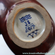 Load image into Gallery viewer, 1940s DANISH Bode Willumsen Jug with Sweeping Handle for Royal Copenhegen. Ox Blood Red Glaze. Model  2917
