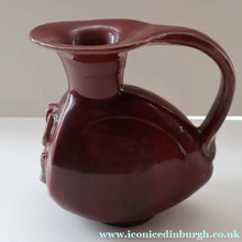 Load image into Gallery viewer, 1940s DANISH Bode Willumsen Jug with Sweeping Handle for Royal Copenhegen. Ox Blood Red Glaze. Model  2917
