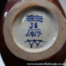 Load image into Gallery viewer, 1940s DANISH Bode Willumsen Jug with Sweeping Handle for Royal Copenhegen. Ox Blood Red Glaze. Model  2917
