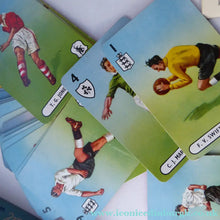 Load image into Gallery viewer, 1940s Vintage Football Card Game. International Football Whist Pepys
