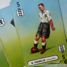 Load image into Gallery viewer, 1940s Vintage Football Card Game. International Football Whist Pepys
