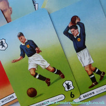 Load image into Gallery viewer, 1940s Vintage Football Card Game. International Football Whist Pepys
