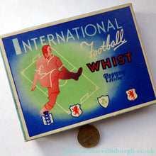 Load image into Gallery viewer, 1940s Vintage Football Card Game. International Football Whist Pepys
