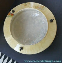 Load image into Gallery viewer, 1930s 1940s Glass Flycatcher Goldfish Bowl Hanging Light Shade
