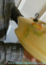 Load image into Gallery viewer, 1930s 1940s Glass Flycatcher Goldfish Bowl Hanging Light Shade
