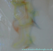 Load image into Gallery viewer, 1930s 1940s Glass Flycatcher Goldfish Bowl Hanging Light Shade
