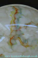 Load image into Gallery viewer, 1930s 1940s Glass Flycatcher Goldfish Bowl Hanging Light Shade
