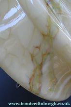 Load image into Gallery viewer, 1930s 1940s Glass Flycatcher Goldfish Bowl Hanging Light Shade
