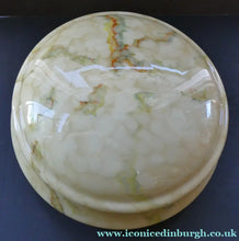 Load image into Gallery viewer, 1930s 1940s Glass Flycatcher Goldfish Bowl Hanging Light Shade
