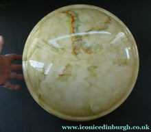 Load image into Gallery viewer, 1930s 1940s Glass Flycatcher Goldfish Bowl Hanging Light Shade
