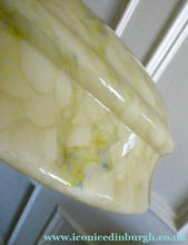 Load image into Gallery viewer, 1930s 1940s Glass Flycatcher Goldfish Bowl Hanging Light Shade
