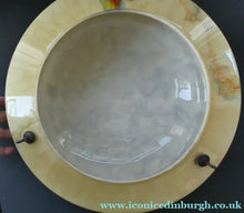 Load image into Gallery viewer, 1930s 1940s Glass Flycatcher Goldfish Bowl Hanging Light Shade
