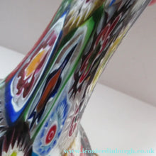 Load image into Gallery viewer, Vintage Fratelli Toso Millefiori Tutti Frutti Glass Lamp Base
