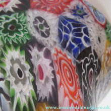 Load image into Gallery viewer, Vintage Fratelli Toso Millefiori Tutti Frutti Glass Lamp Base
