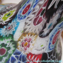 Load image into Gallery viewer, Vintage Fratelli Toso Millefiori Tutti Frutti Glass Lamp Base
