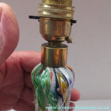 Load image into Gallery viewer, Vintage Fratelli Toso Millefiori Tutti Frutti Glass Lamp Base
