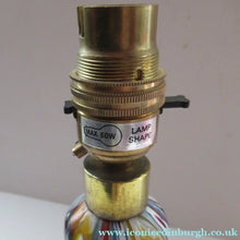 Load image into Gallery viewer, Vintage Fratelli Toso Millefiori Tutti Frutti Glass Lamp Base
