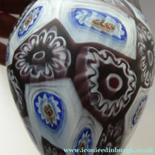 Load image into Gallery viewer, Vintage Fratelli Toso Fused Millefiori Satin Glass Vase
