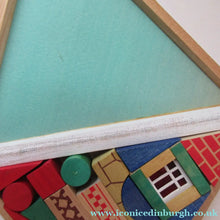 Load image into Gallery viewer, 1940s Wooden Building Blocks 1940s German Toys
