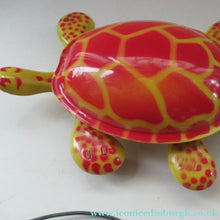 Load image into Gallery viewer, 1940s Vintage Mobo Tin Plate  Toy Tortoise. Moving Child's Toy
