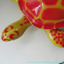 Load image into Gallery viewer, 1940s Vintage Mobo Tin Plate  Toy Tortoise. Moving Child's Toy
