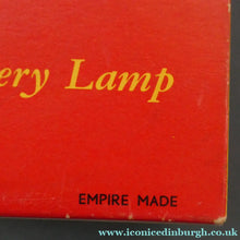 Load image into Gallery viewer, Vintage 1940s Plastic PIFCO Magic Nursery Lamp / Aladdin Lamp.  Boxed with Instructions
