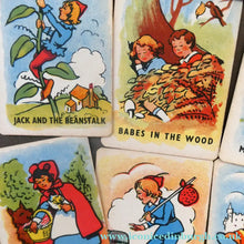 Load image into Gallery viewer, Vintage 1940s SNAP Playing Cards Game. Clifford Series Pantomime Snap Game COMPLETE
