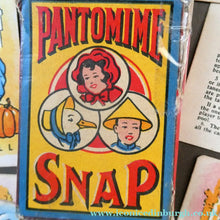 Load image into Gallery viewer, Vintage 1940s SNAP Playing Cards Game. Clifford Series Pantomime Snap Game COMPLETE
