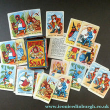Load image into Gallery viewer, Vintage 1940s SNAP Playing Cards Game. Clifford Series Pantomime Snap Game COMPLETE
