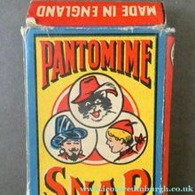 Load image into Gallery viewer, Vintage 1940s SNAP Playing Cards Game. Clifford Series Pantomime Snap Game COMPLETE
